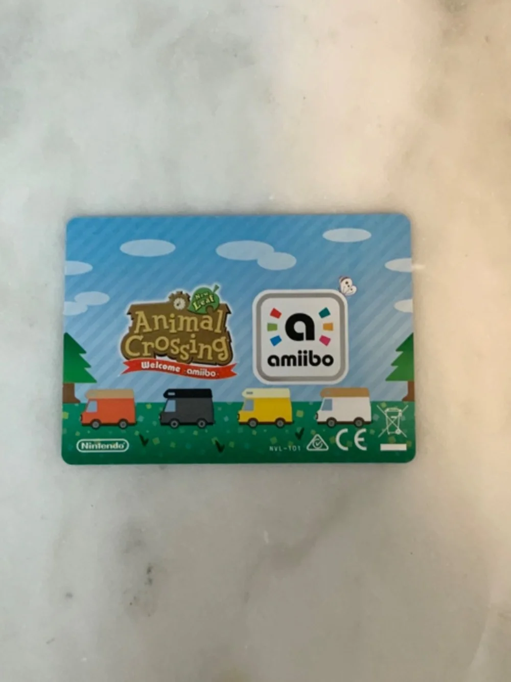 Stu 16 Animal Crossing Welcome Home Amiibo card RV series mint new unscanned